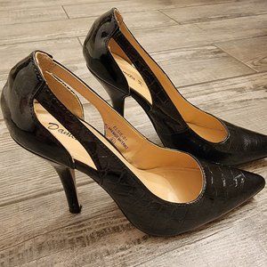 Danita K black pumps heels sz6.5